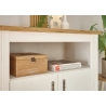 Kummut WESTMINSTER valge / tamm, 92x45xH95 cm