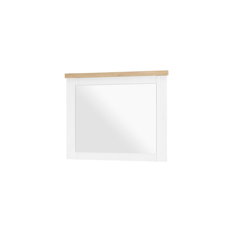 Seinapeegel WESTMINSTER valge / tamm, 90x4xH73 cm Seinapeegel WESTMINSTER valge / tamm, 90x4xH73 cm