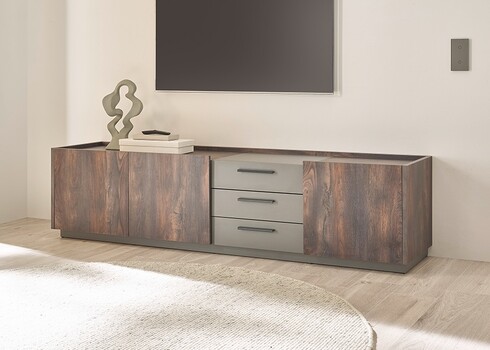 Tv-alus LARGO tume tamm / antratsiit, 200x45xH50 cm