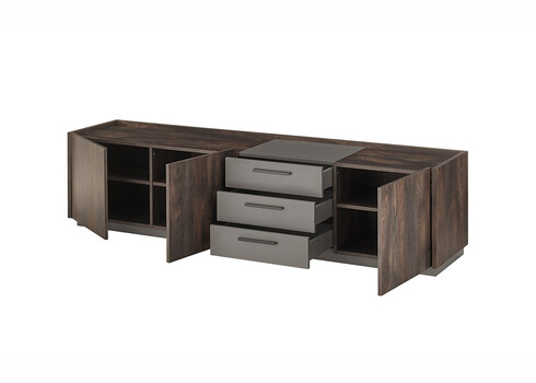 Tv-alus LARGO tume tamm / antratsiit, 200x45xH50 cm
