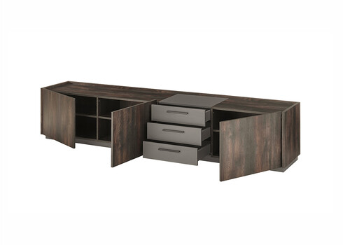 Tv-alus LARGO tumehall / antratsiit, 240x45xH50 cm