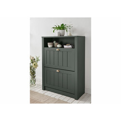 Jalatsikapp ASCOT tumeroheline, 80x36xH111 cm