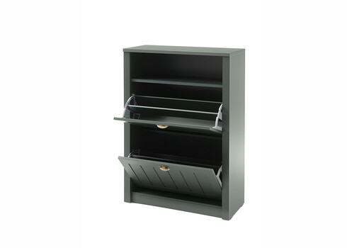 Jalatsikapp ASCOT tumeroheline, 80x36xH111 cm