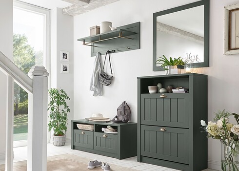 Seinapeegel ASCOT tumeroheline, 82x3xH82 cm