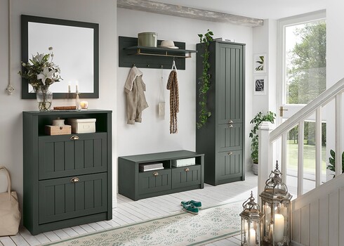 Seinapeegel ASCOT tumeroheline, 82x3xH82 cm