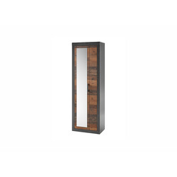 Esikukapp BROOKLYN pruun / hall, 65x42xH201 cm