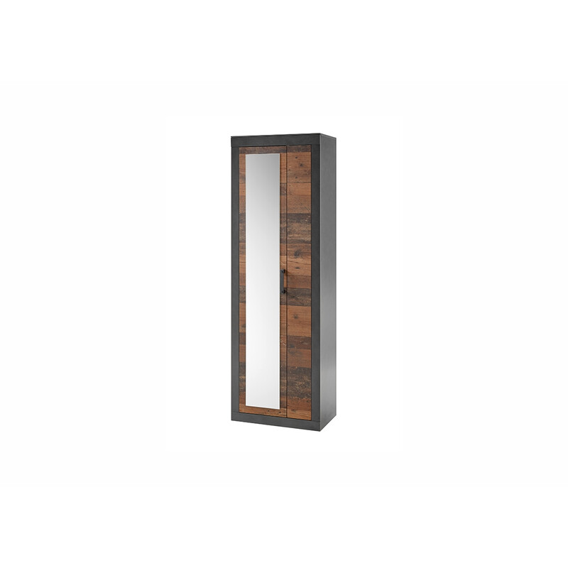 Esikukapp BROOKLYN pruun / hall, 65x42xH201 cm Esikukapp BROOKLYN pruun / hall, 65x42xH201 cm