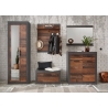 Esikukapp BROOKLYN pruun / hall, 65x42xH201 cm