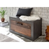 Esikupink BROOKLYN pruun / hall, 88x42xH44 cm