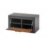 Esikupink BROOKLYN pruun / hall, 88x42xH44 cm