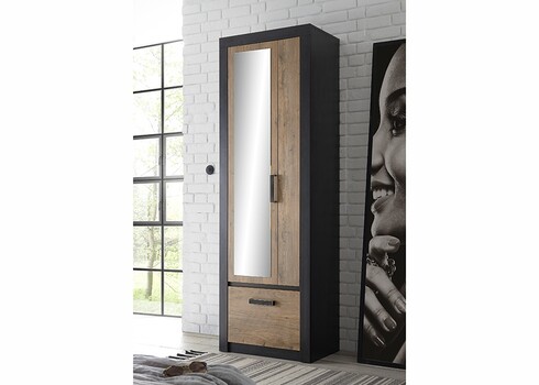 Esikukapp BRÜGGE kastan / hall, 65x42xH200 cm