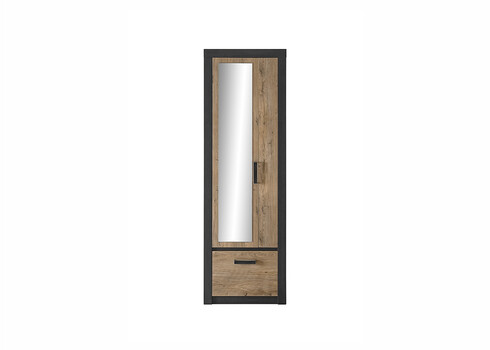 Esikukapp BRÜGGE kastan / hall, 65x42xH200 cm