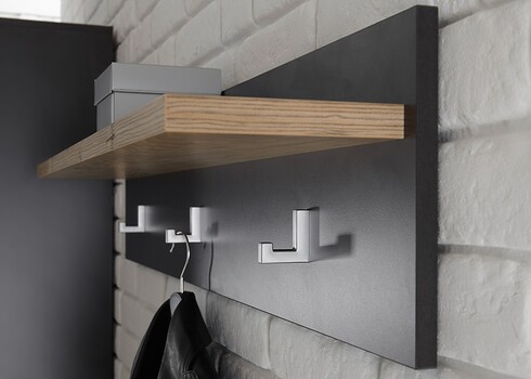 Esikunagi BRÜGGE kastan / hall, 107x18xH23 cm