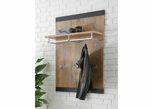 Esikunagi BRÜGGE kastan / hall, 80x25xH107 cm