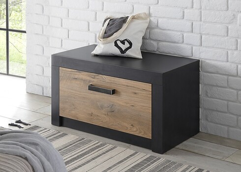 Esikukapp BRÜGGE kastan / hall, 80x42xH43 cm