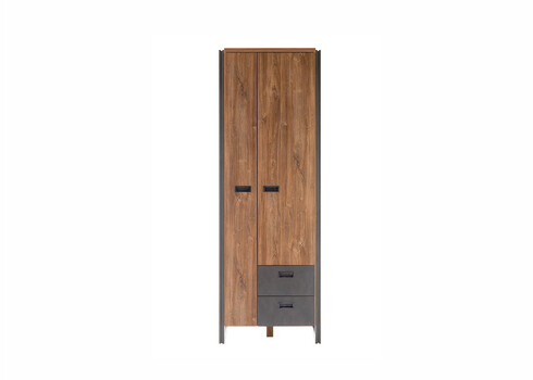 Esikukapp DETROIT hall / tamm, 70x44xH202 cm