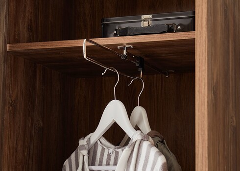 Esikukapp DETROIT hall / tamm, 70x44xH202 cm