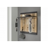 Seinanagi SHERWOOD pruun / hall, 92x26xH100 cm
