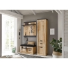 Esikupink SHERWOOD pruun / hall, 93x43xH46 cm