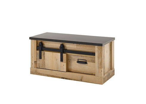 Esikupink SHERWOOD pruun / hall, 93x43xH46 cm