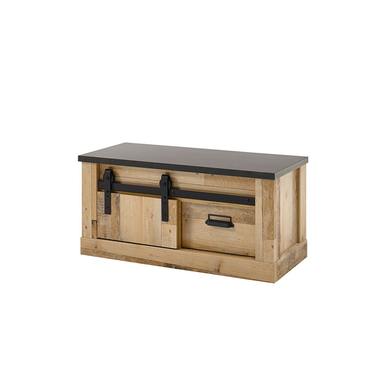 Esikupink SHERWOOD pruun / hall, 93x43xH46 cm Esikupink SHERWOOD pruun / hall, 93x43xH46 cm