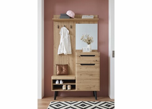 Esikumööblikomplekt TORGE tamm, 110x34xH200 cm