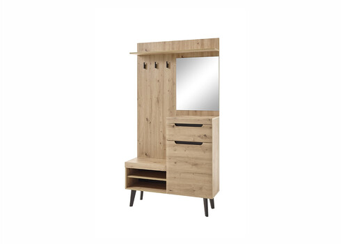 Esikumööblikomplekt TORGE tamm, 110x34xH200 cm