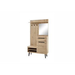 Esikumööblikomplekt TORGE tamm, 110x34xH200 cm