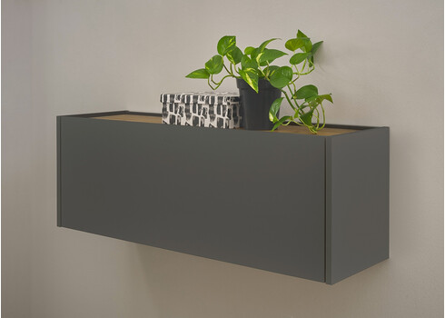 Seinakapp CITY antratsiit / tamm, 100x30xH35 cm