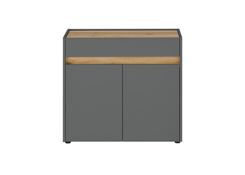 Kummut CITY antratsiit / tamm, 80x40xH70 cm