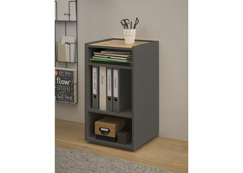 Riiul CITY antratsiit / tamm, 40x40xH70 cm