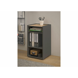 Riiul CITY antratsiit / tamm, 40x40xH70 cm