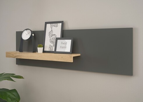 Seinariiul CITY antratsiit / tamm, 140x17xH40 cm