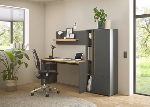 Seinariiul CITY antratsiit / tamm, 140x17xH40 cm