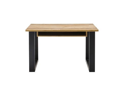 Kirjutuslaud SHERWOOD pruun / hall, 125x60xH76 cm