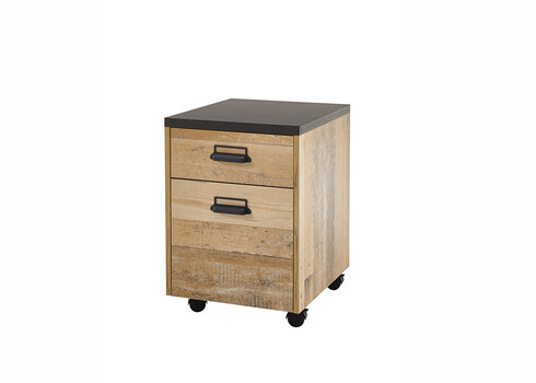 Sahtliboks SHERWOOD pruun / hall, 47x51xH60 cm