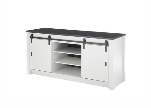 Köögikapp SHERWOOD valge mänd / hall, 201x64xH93 cm