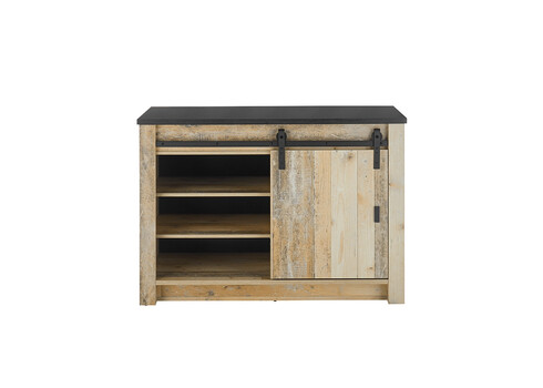 Köögikapp SHERWOOD pruun / hall, 133x64xH93 cm