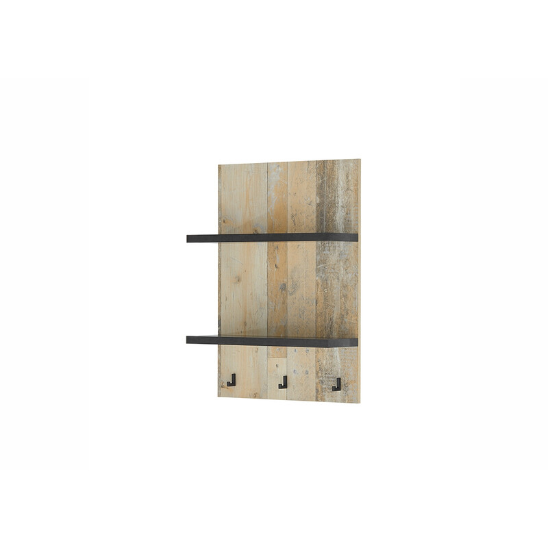 Köögiriiul SHERWOOD pruun / hall, 60x22xH85 cm