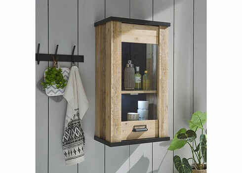 Köögikapp SHERWOOD pruun / hall, 50x31xH90 cm