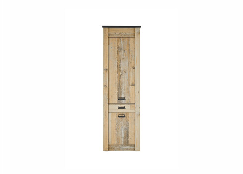 Köögikapp SHERWOOD pruun / hall, 62x64xH201 cm