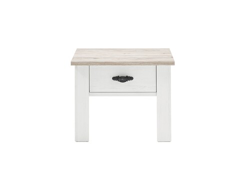 Öökapp FLORENZ valge mänd / mänd, 58x40xH45 cm