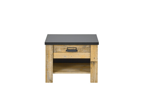 Öökapp SHERWOOD pruun / hall, 60x39xH46 cm