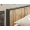 Voodi SHERWOOD pruun / hall, 161x214xH93 cm