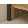 Voodi SHERWOOD pruun / hall, 201x214xH93 cm