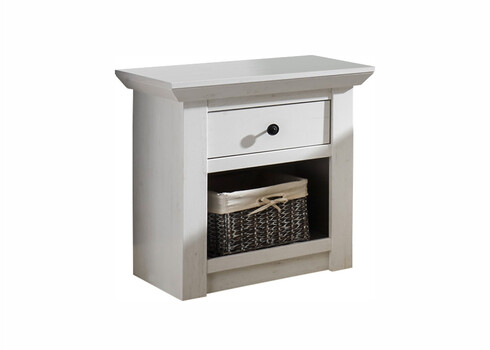 Öökapp WESTERLAND valge mänd, 59x45xH62 cm