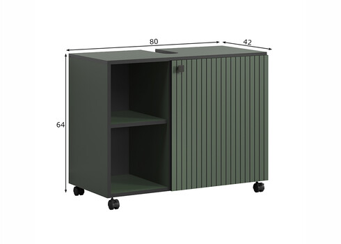 Valamukapp PURE BLISS roheline, 80x42xH64 cm