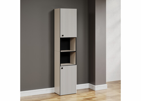 Vannitoakapp PURE BLISS helehall, 40x31xH186 cm