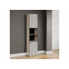 Vannitoakapp PURE BLISS helehall, 40x31xH186 cm