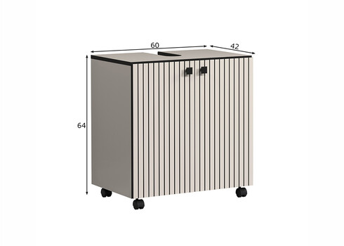 Valamukapp PURE BLISS helehall, 60x42xH64 cm